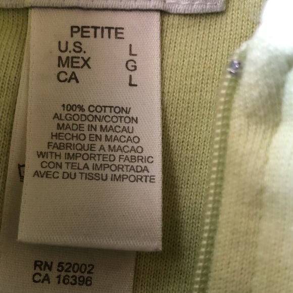 Liz Claiborne Pullover Hoodie SIZE petite large - Picture 9 of 9